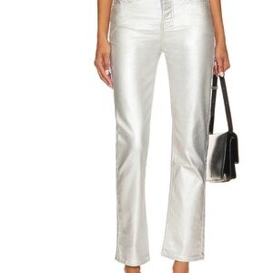 Metallic Women's Jeans